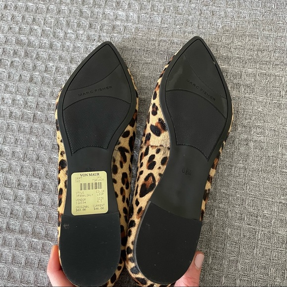 MARC FISHER ANALIALY Pony print flats NW… - Picture 4 of 8